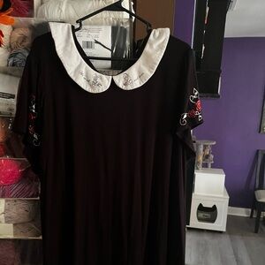 Disney Alice In Wonderland Peter Pan Collar Top Her Universe Plus Size size 3